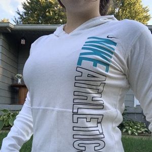 Nike Athletics White Sweatshirt